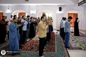 اعتکاف علمی طلاب در مدرسه تابستانی دارالعلم حرم مطهر رضوی-۲