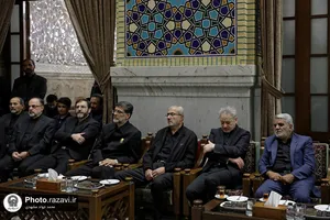 دیدار خانواده شهیدان امیرعبداللهیان و رحمتی با تولیت آستان قدس رضوی