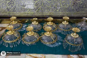 اصلاح نورپردازی روضه منور رضوی
