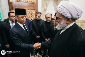 دیدار هیئت بلندپایه کشور اندونزی با تولیت آستان قدس رضوی