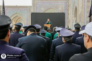 مراسم عزاداری روز شهادت امام جواد علیه السلام ویژه خادمین بارگاه رضوی