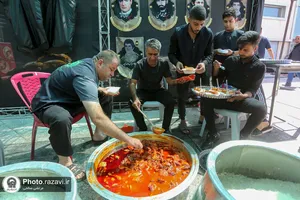 مواکب بنیاد کرامت رضوی در دهه آخر صفر