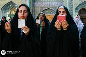 اقامه نماز عید سعید قربان در حرم مطهر رضوی-2