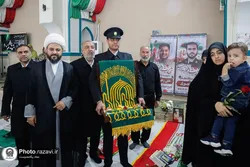کاروان «زیر سایه خورشید» در هرمزگان| حضور در میناب با پرچم متبرک رضوی