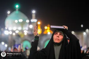 مراسم احیا شب نوزدهم ماه مبارک رمضان در حرم مطهر رضوی - 1