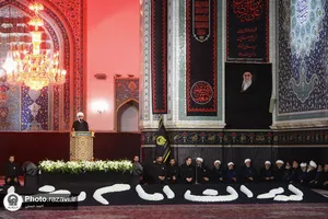 آیین خطبه&zwnj;خوانی شب شهادت امام رضا علیه&zwnj;السلام در حرم مطهر رضوی-2