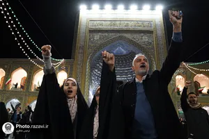 گلبانگ الله اکبر در حرم مطهر رضوی-۲ 