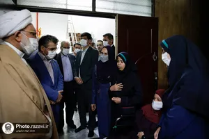بازدید تولیت آستان قدس رضوی از موسسه توانبخشی همدم