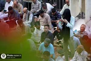 قرائت دعای پرفیض عرفه در حرم مطهر رضوی-2