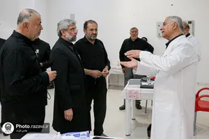 بازدید مدیر عالی حرم مطهر رضوی از مواکب اطراف حرم امام رضا علیه&zwnj;السلام