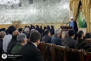 دیدار مردم قوچان با تولیت آستان قدس رضوی