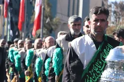 فاطمیه در استان مرکزی رنگ‌وبوی رضوی گرفت