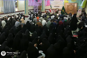 حضور تولیت آستان قدس رضوی در جمع طلاب حوزه علمیه فریمان