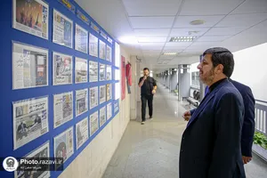 حضور رئیس سازمان علمی و فرهنگی آستان قدس رضوی در دفتر رسانه&zwnj;های استان خراسان رضوی