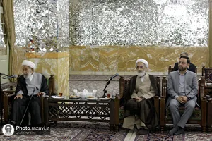 دیدار شیخ عیسی قاسم، رهبر شیعیان بحرین با تولیت آستان قدس رضوی