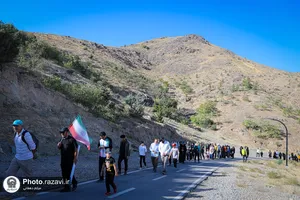 پیاده روی خانوادگی کارکنان آستان قدس رضوی