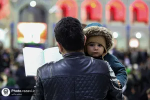 حضور نوجوانان دهه هشتادی در مراسم احیا ماه مبارک رمضان