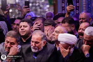 تشرف موکب داران عراقی به حرم مطهر رضوی