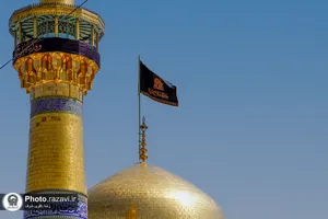 عزاداری عاشورای حسینی در حرم مطهر رضوی