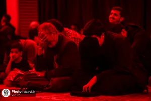عزاداری ایام فاطمیه در مؤسسه جوانان آستان قدس رضوی