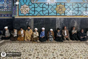 مجلس ترحیم مرحوم سیدجعفر ماهرخسار در حرم مطهر رضوی