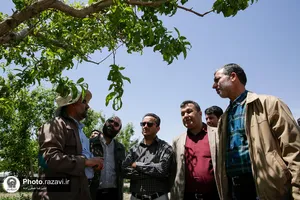 بازدید مسئولان روابط عمومی&zwnj;های آستان از موقوفات ملک در چناران
