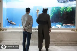 تشرف جمعی از موکب داران اهل سنت آذربایجان غربی به حرم مطهر رضوی