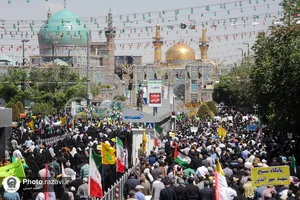 راهپیمایی روز جهانی قدس در مشهد