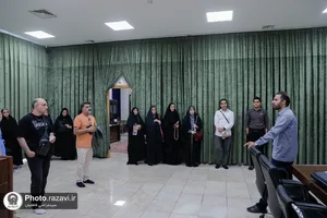 بازدید داوران و برگزیدگان جشنواره امام رضا علیه السلام از پروژه های عمرانی آستان قدس رضوی