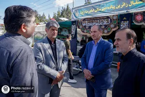 موکب خدمت رسانی دربیرستان امام رضا علیه&zwnj;السلام واحد چناران