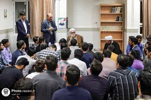 حضور تولیت آستان قدس رضوی در جمع دانشجویان دانشگاه فرهنگیان مشهد