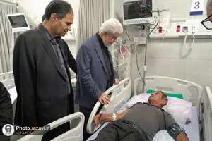 بازدید رئیس اورژانس کشور و رییس کمیسیون بهداشت مجلس از دارالشفا امام رضا علیه&zwnj;السلام