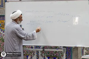 اعتکاف علمی طلاب در مدرسه تابستانی دارالعلم حرم مطهر رضوی-1