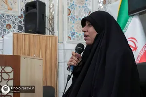 عزاداری سنتی بانوان عرب زبان در حرم مطهر رضوی