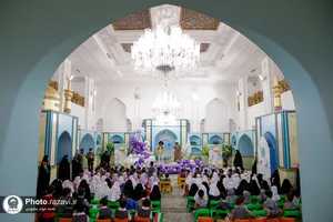 جشن غنچه&zwnj;های رضوی در حرم امام رضا علیه&zwnj;السلام
