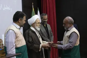 مراسم تکريم و معارفه مدير کانون&zwnj;های خدمت رضوی استان کرمانشاه/ گزارش تصویری