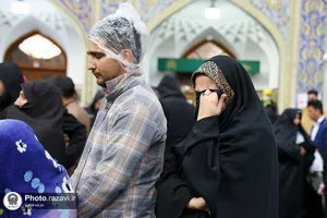 مراسم تحویل سال 1403 در حرم مطهر رضوی - 2