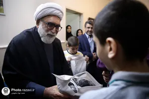 حضور تولیت آستان قدس رضوی در آسایشگاه شهید بهشتی مشهد