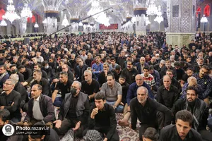 مراسم عزاداری شب رحلت پیامبر اکرم(ص) در رواق امام خمینی(ره)