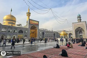 کتیبه&zwnj; های ولادت حضرت فاطمه زهرا سلام الله علیها در حرم مطهر رضوی