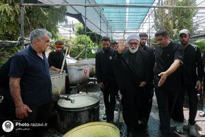 بازدید تولیت آستان قدس رضوی از موکب بنیاد رضوی