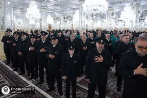 جشن خدام حرم مطهر رضوی در دهه کرامت