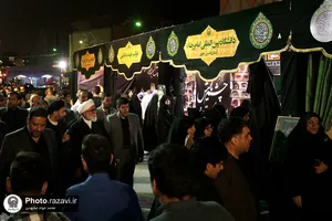 بازدید تولیت آستان قدس رضوی از مواکب خدمت&zwnj;رسان در دهه پایانی ماه صفر