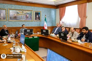 دیدار صمیمانه قائم مقام تولیت آستان قدس رضوی با همکاران سازمان مرکزی