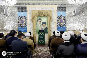 نشست ائمه جماعات حرم مطهر و مساجد منتخب مشهد با تولیت آستان قدس رضوی