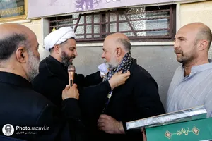 تشرف کاروان سفیران امام رئوف به حرم امامزاده سید محمد
