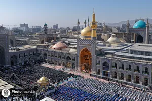 آیین آغاز سال تحصیلی مدارس در حرم مطهر رضوی