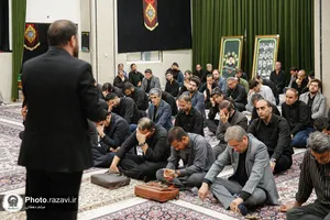 مراسم عزاداری دهه اول محرم در ساختمان ثامن