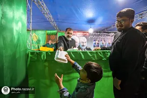 موکب امام رضا علیه&zwnj;السلام در شاهچراغ