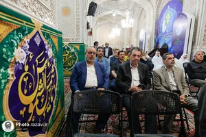تشرف مهمانان شرکت کننده در اجلاس بین&zwnj;المللی زبان فارسی به حرم مطهر رضوی